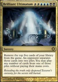 Magic the Gathering: Shards of Alara (Base Set) card 159 Brillant Ultimatum