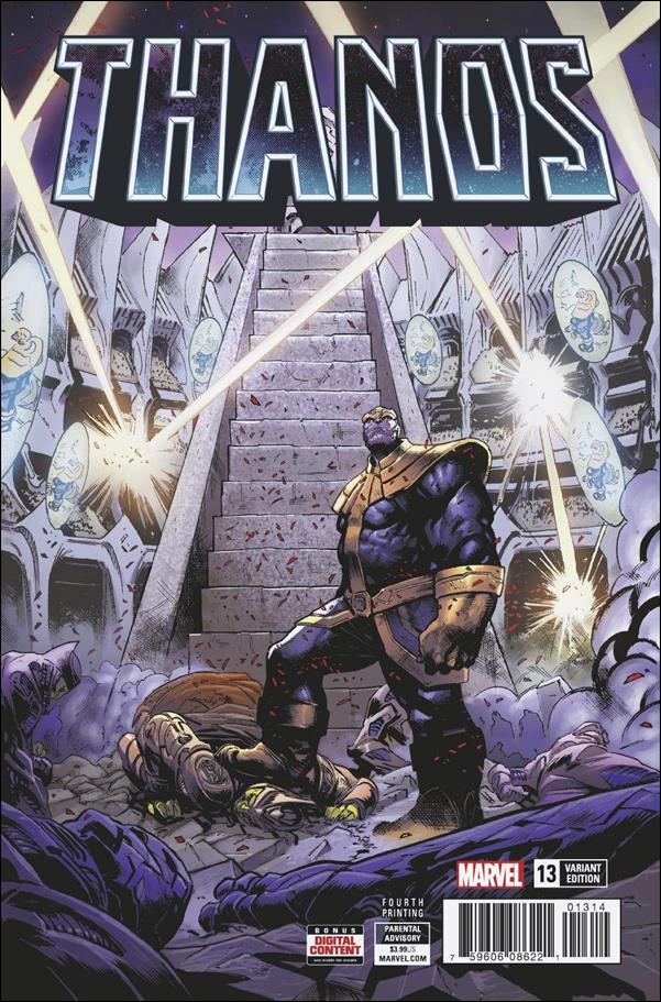 Thanos (2017) issue 13-H Geoff Shaw Cover (4th Printing)