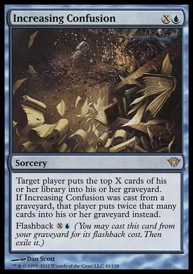 Magic the Gathering: Dark Ascension (Base Set) card 41 Increasing Confusion