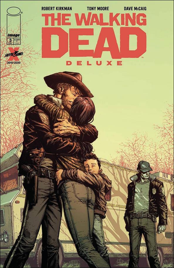 Walking Dead Deluxe issue 3 David Finch Cover