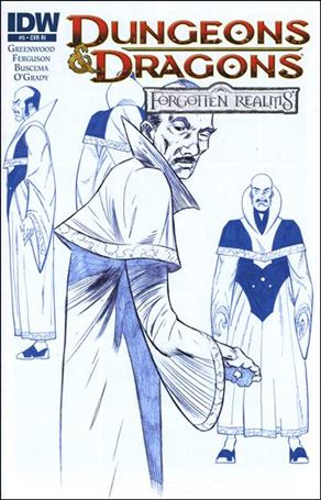 Dungeons & Dragons: Forgotten Realms issue 5-C Lee Ferguson 1:10 Cover