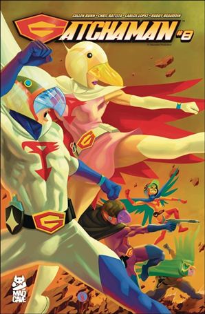 Gatchaman issue 8 Inaki Miranda Cover