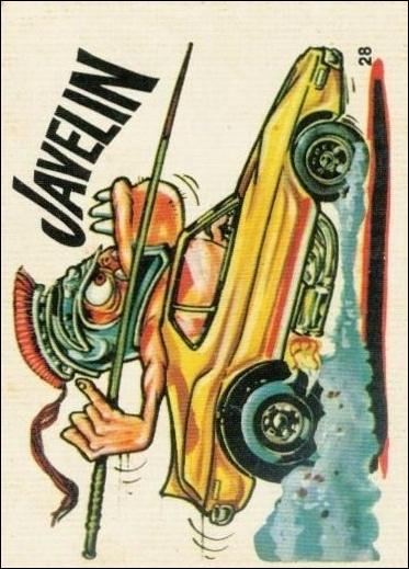 Fantastic Odd Rods: Series 2 (Base Set) card 28 Javelin