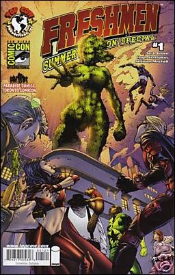 Freshmen: Summer Vacation Special issue 1-B SDCC / Paradise Comics Toronto Comicon Cover