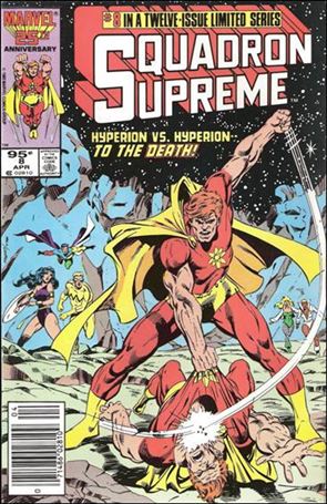 Squadron Supreme (1985) issue 8-B Canadian Price Cover