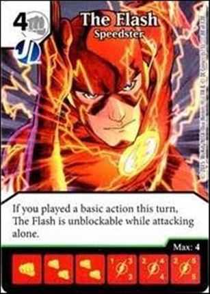 DC Comics Dice Masters Justice League  card 118 The Flash - Speedster