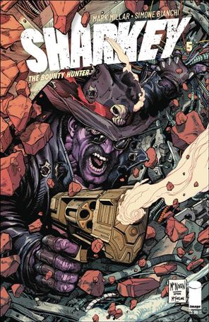 Sharkey the Bounty Hunter issue 5-C Steve McNiven Cover
