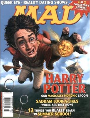 MAD (1955) issue 443-B Quidditch Cover