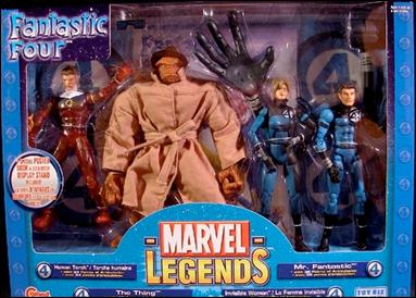 Marvel Legends (Box Sets) figure 5 Fantastic Four (Heroes Reborn)