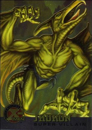 1996 Fleer Ultra X-Men All Chromium (Base Set) card 74 Sauron