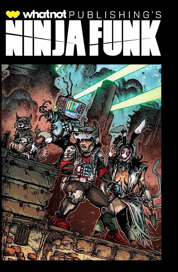 Ninja Funk issue 1-I Kevin Eastman 1:100 Cover