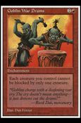 Magic the Gathering: 5th Edition (Base Set) card 238 Goblin War Drums