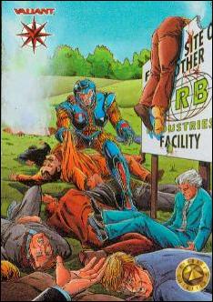 Valiant Era: Series 2 (Base Set) card 156 X-O Manowar #17