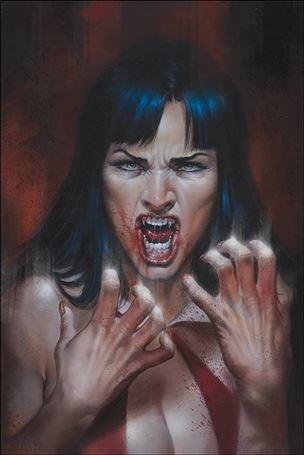 Vengeance of Vampirella (2019) issue 10-P Lucio Parrillo Virgin Cover