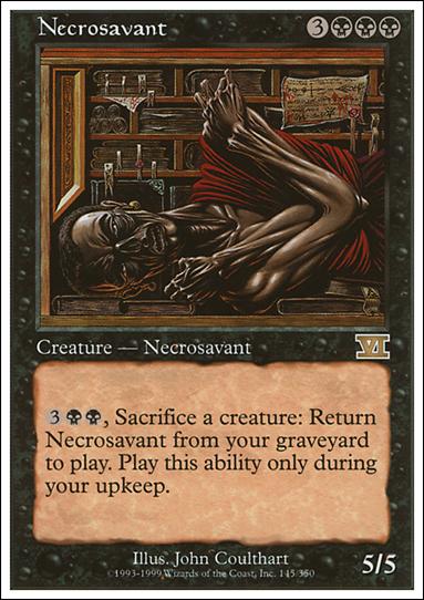Magic the Gathering: 6th Edition (Base Set) card 145 Necrosavant