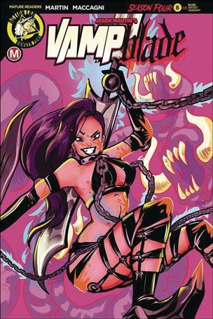 Vampblade Season 4 issue 8-E Ceri Langell Standard Cover
