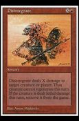 Magic the Gathering: 5th Edition (Base Set) card 220 Disintegrate