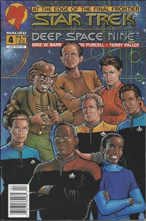 Star Trek: Deep Space Nine (1993) issue 4-B Newsstand Edition / Price Variant