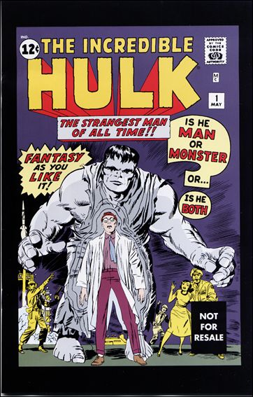 Incredible Hulk (1962) issue 1-H Marvel Legends Reprint