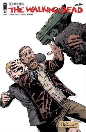 Walking Dead (2003) issue 186 Charlie Adlard Cover