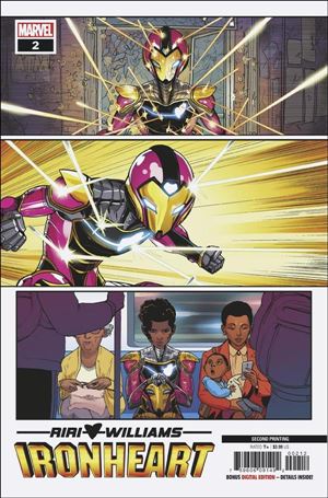 Ironheart issue 2-B Luciano Vecchio Cover (Second Printing)