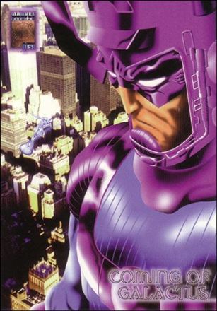 Marvel Premium QFX (Base Set) card 64 Coming of Galactus