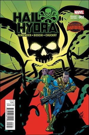 Hail Hydra issue 2-B Ron Garney 1:25 Cover