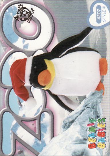 Beanie Babies Series 4 (Artist Proof Parallel Base Set) card 255 Zero