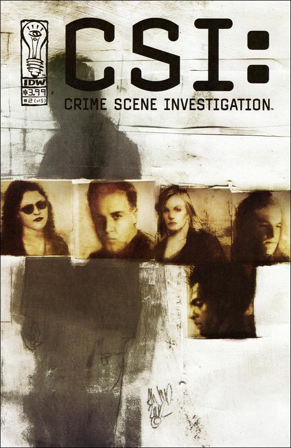 CSI: Crime Scene Investigation issue 2 Art Cover