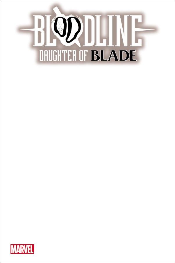 Bloodline: Daughter of Blade issue 1-F Blank/Sketch Cover
