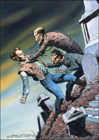 Bernie Wrightson II: More Macabre (Base Set) card 6 More Bad News