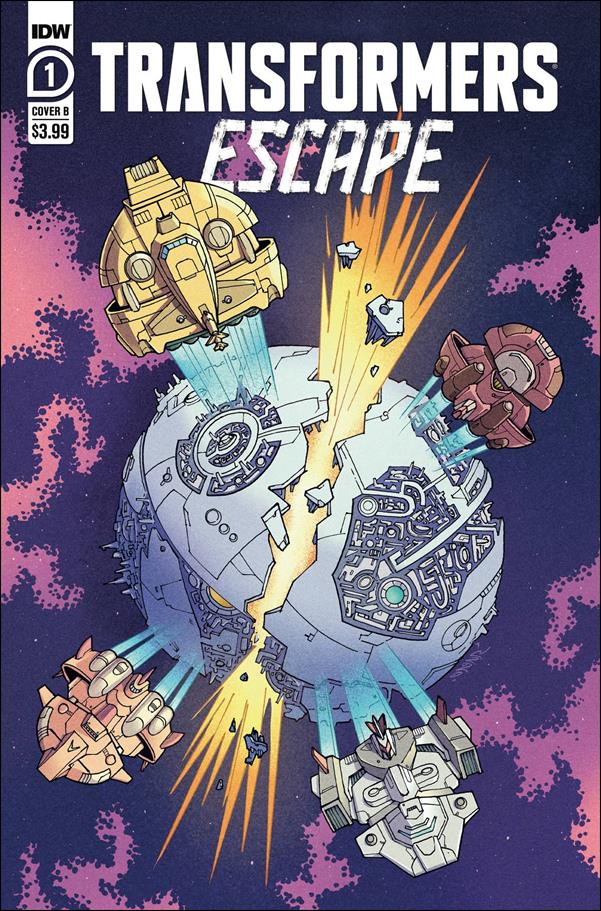 Transformers Escape issue 1-B Winston Chan Cover