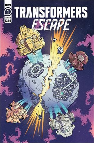 Transformers Escape issue 1-B Winston Chan Cover