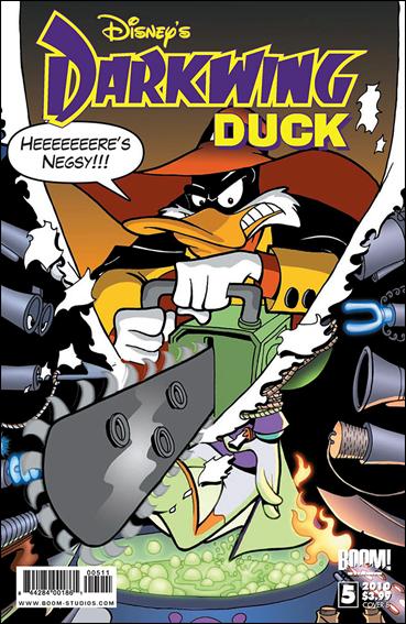 Darkwing Duck issue 5-B James Silvani Cover
