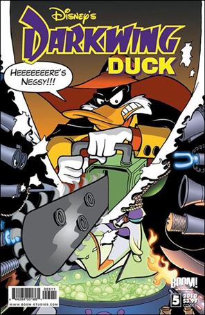 Darkwing Duck issue 5-B James Silvani Cover