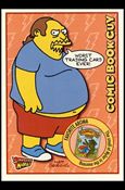 Simpsons Mania! (Base Set) card 2 Comic Book Guy