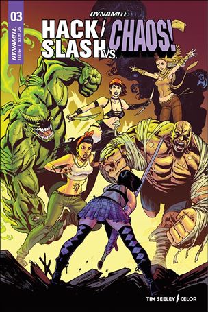 Hack/Slash vs Chaos issue 3 Tim Seeley Cover