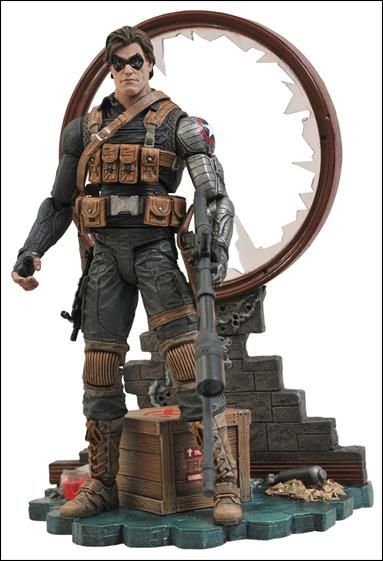 Marvel Select figure 86-B Winter Soldier Loose