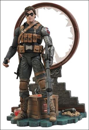 Marvel Select figure 86-B Winter Soldier Loose