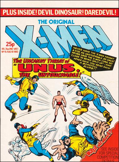 Original X-Men (UK) issue 15