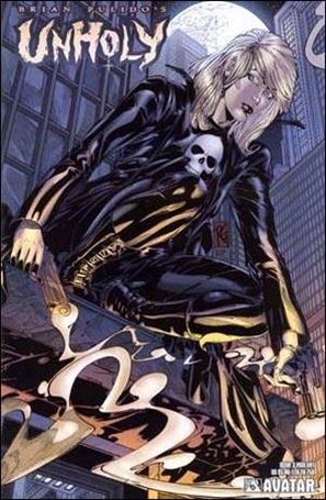 Brian Pulido's Unholy issue 3-B Vigilant Cover 1/750