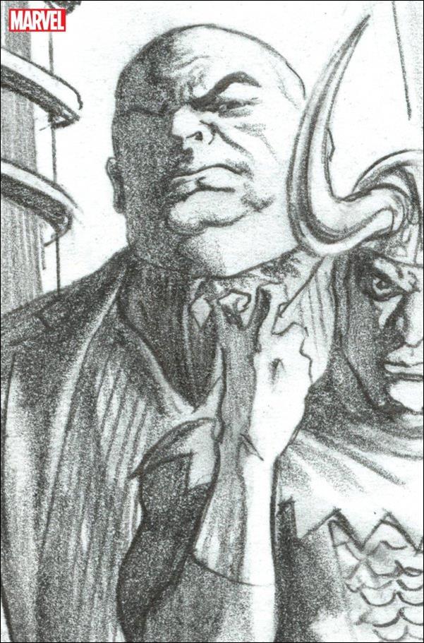 Moon Knight (2021) issue 22-D Alex Ross 1:100 Kingpin Virgin Sketch Cover