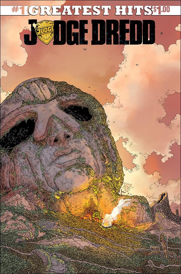 Judge Dredd (2015) issue 1-F Ulises Farinas IDW Greatest Hits Cover