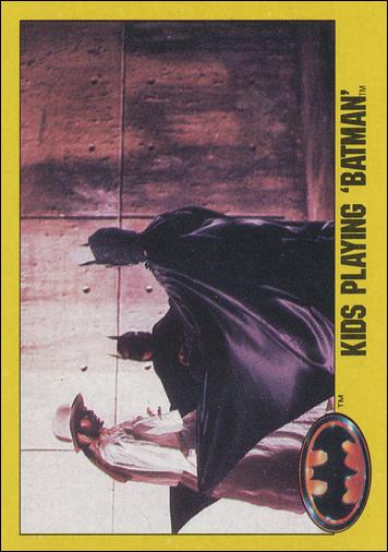 Batman: Series 2 (Base Set) card 221 Kids Playing 'Batman'