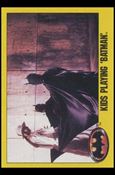Batman: Series 2 (Base Set) card 221 Kids Playing 'Batman'