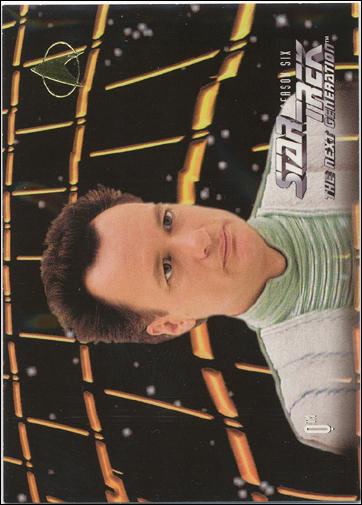 Star Trek: The Next Generation - The Episode Collection Season Six (Base Set) card 635 Q