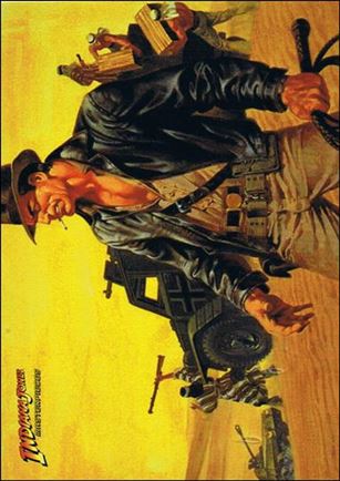 Indiana Jones Masterpieces (Base Set) card 47 Meet Indiana Jones
