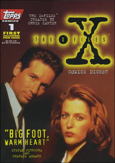 X-Files Comics Digest issue 1-B American Entertainment Photo Cover 1/10000