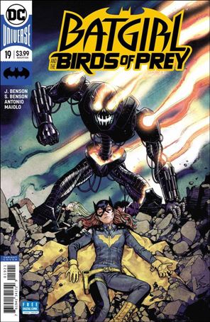 Batgirl & The Birds of Prey issue 19-B Kamome Shirahama Cover