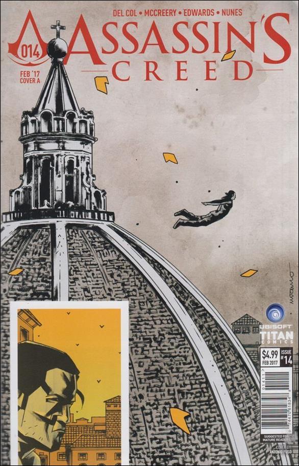 Assassin's Creed issue 14 Antonio Fuso Cover